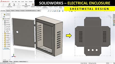 designing a sheet metal enclosure with solidworks|Designing a Sheet Metal Enclosure with SOLIDWORKS .